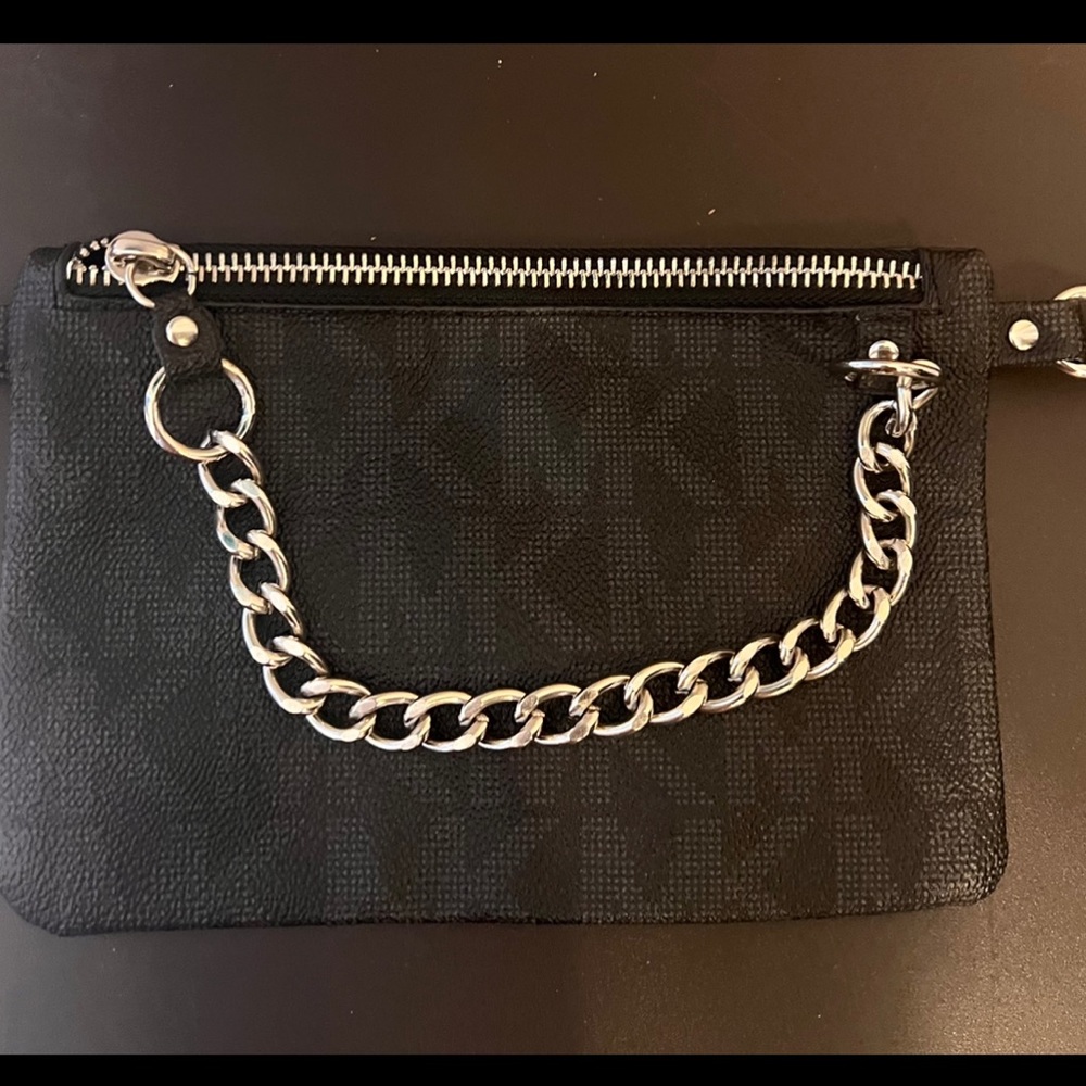 Black Michael Kors Fanny Pack